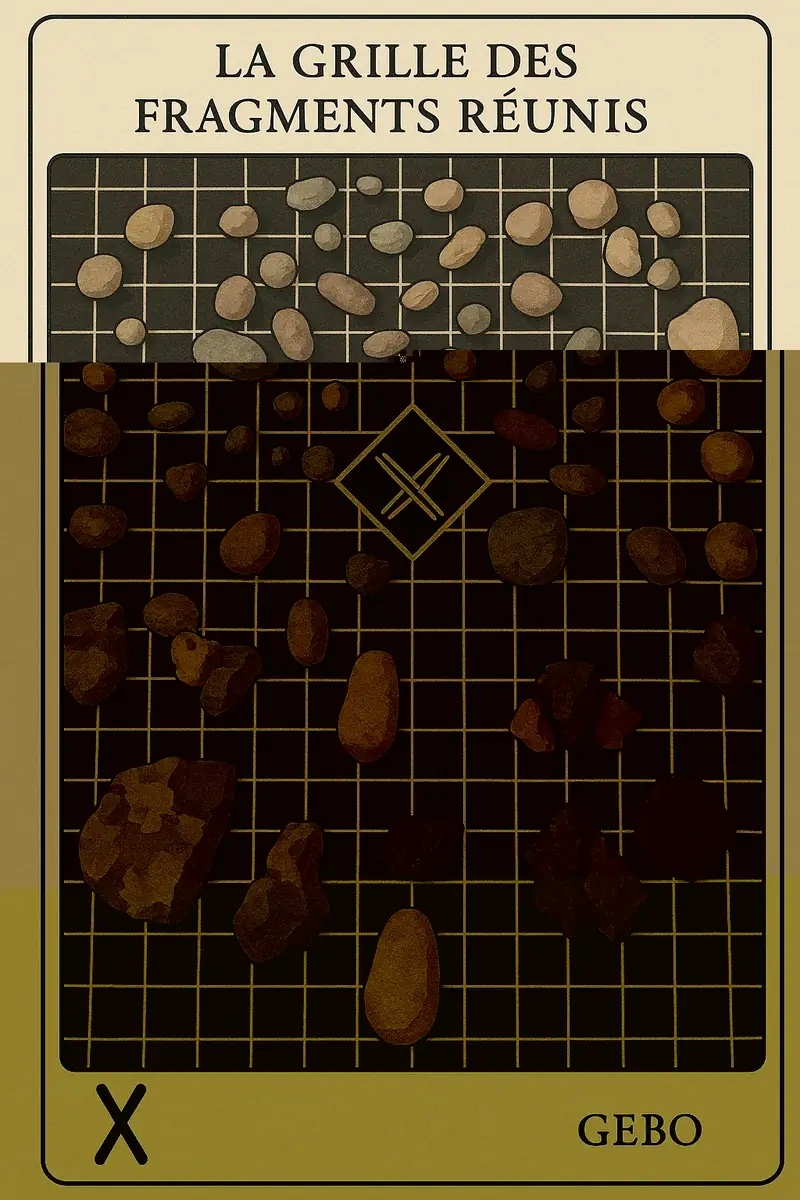 Carte de clôture — La Grille des Fragments Réunis